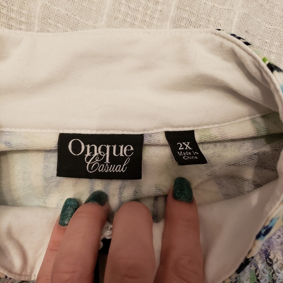 ONQUE CASUALS Colorful Pattern Jacket - Picture 6 of 7